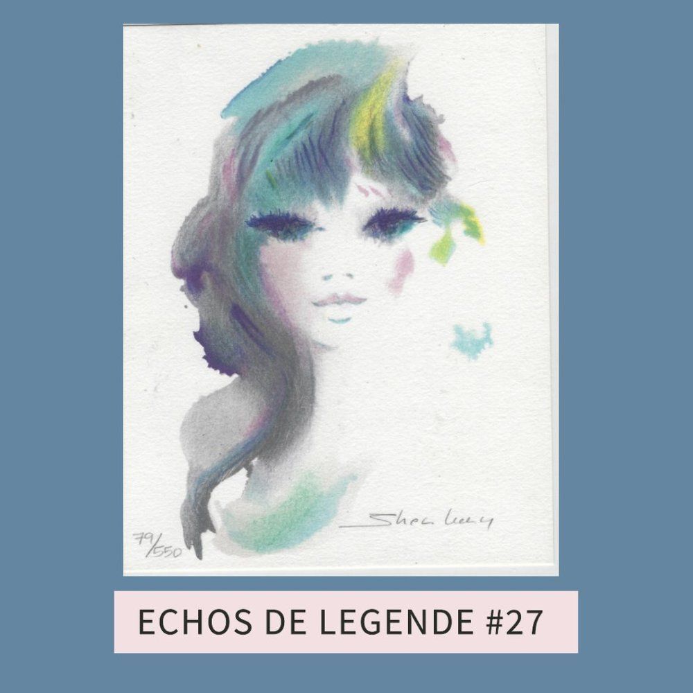 "Echos de Legende #27" by Shan-Merry Lithograph